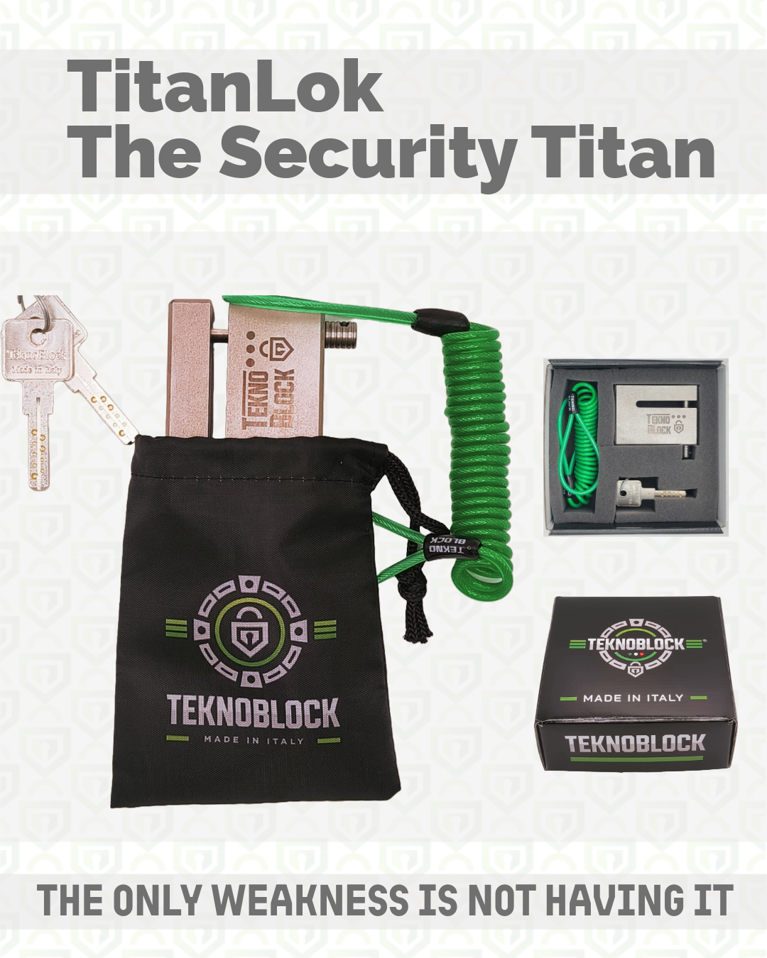 TitanLok - The Steel Disc Lock